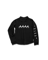 KIDS ラッシュロングスリーブTシャツ (WAVEロゴ) [全3色]