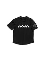 KIDS ラッシュTシャツ (WAVEロゴ) [全3色]