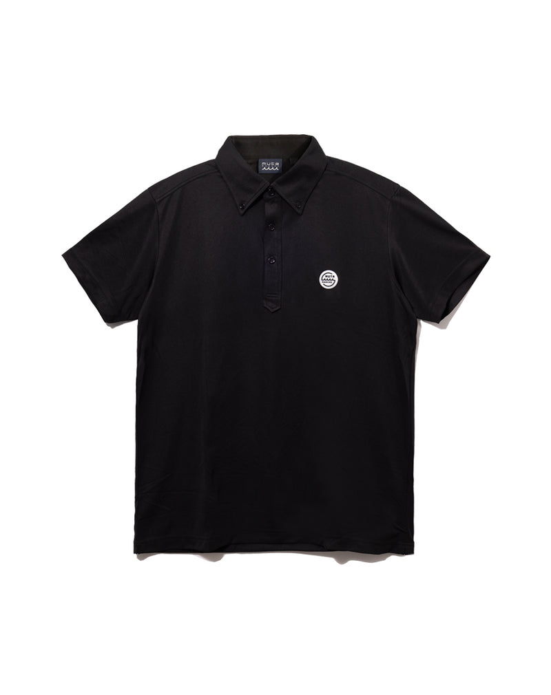 MUTA ブラック ポロシャツ サイズ5 マルチワッペン ポロシャツ [全2色] – muta Online Store