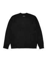 ストレッチ クルーネックセーター [全3色]
