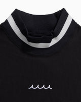 ポンチ モックネックシャツ [全4色]