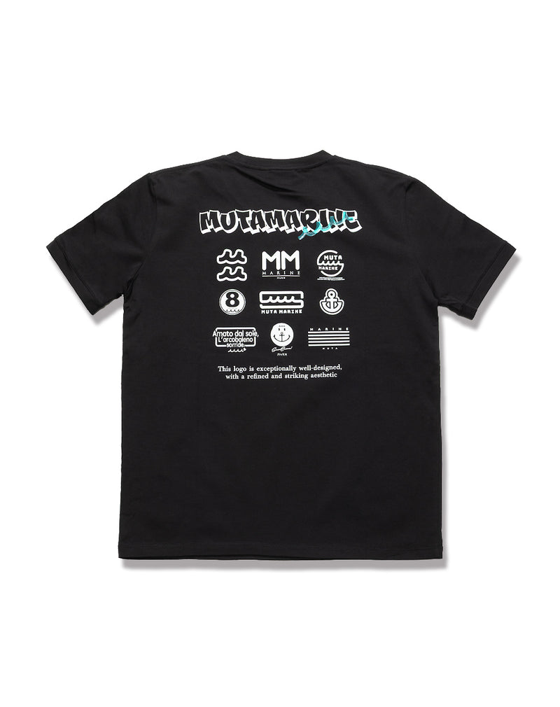 マルチロゴ ストレッチTシャツ [全3色] – muta Online Store