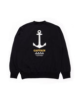 ［EVENT / WEB 限定］CAPTAIN  クルーネックスウェット [全2色]