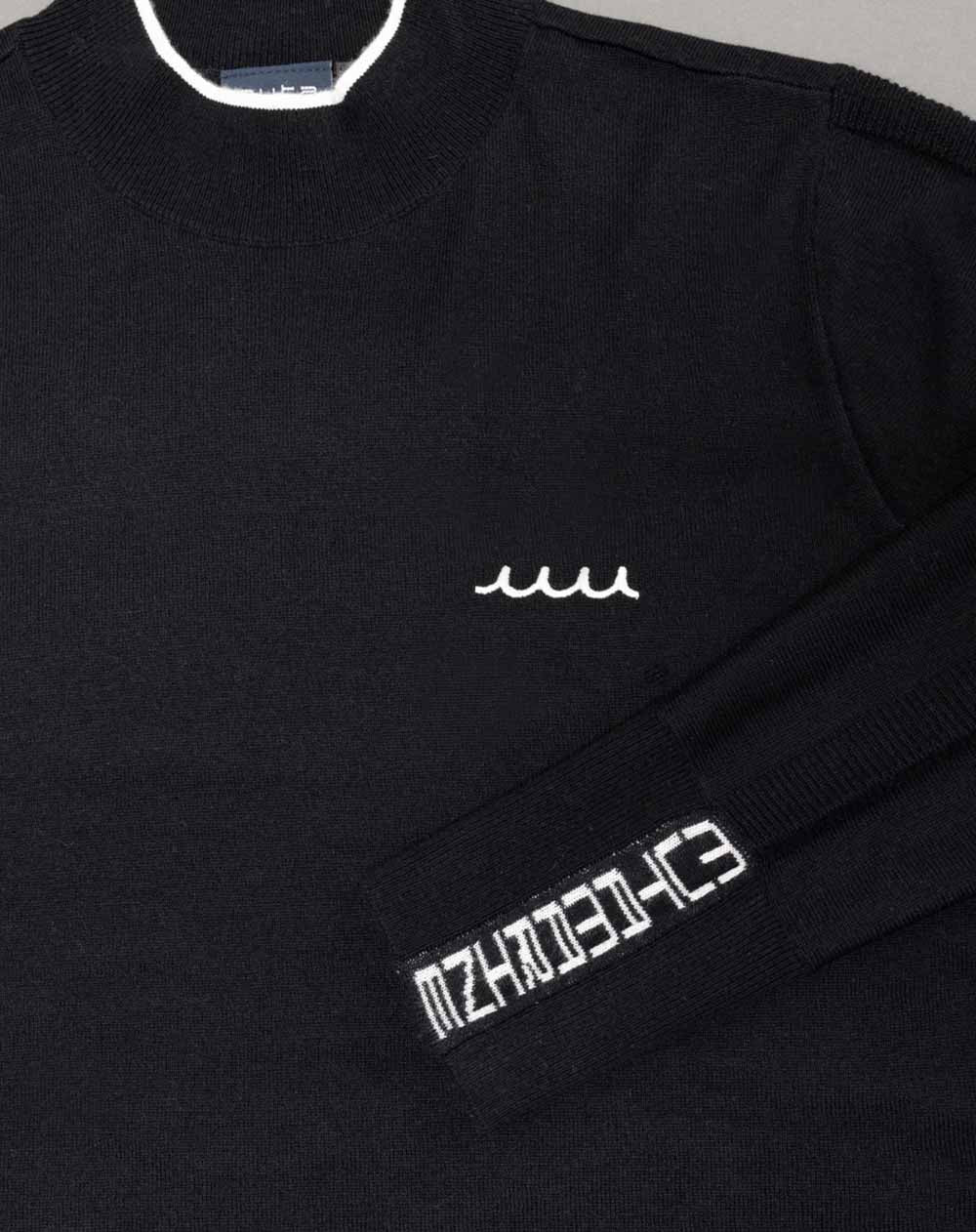 パイピング モックネックニット [全3色] – muta Online Store