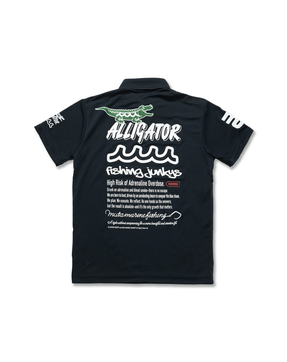 EVENT / WEB先行］ALLIGATOR × muta MARINE Fishing ポロシャツ [全2色