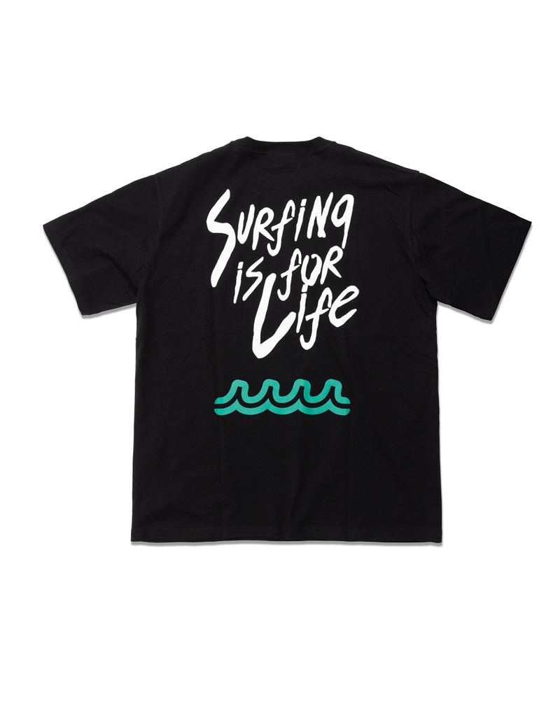 SURFING IS FOR LIFE Tシャツ [全4色]