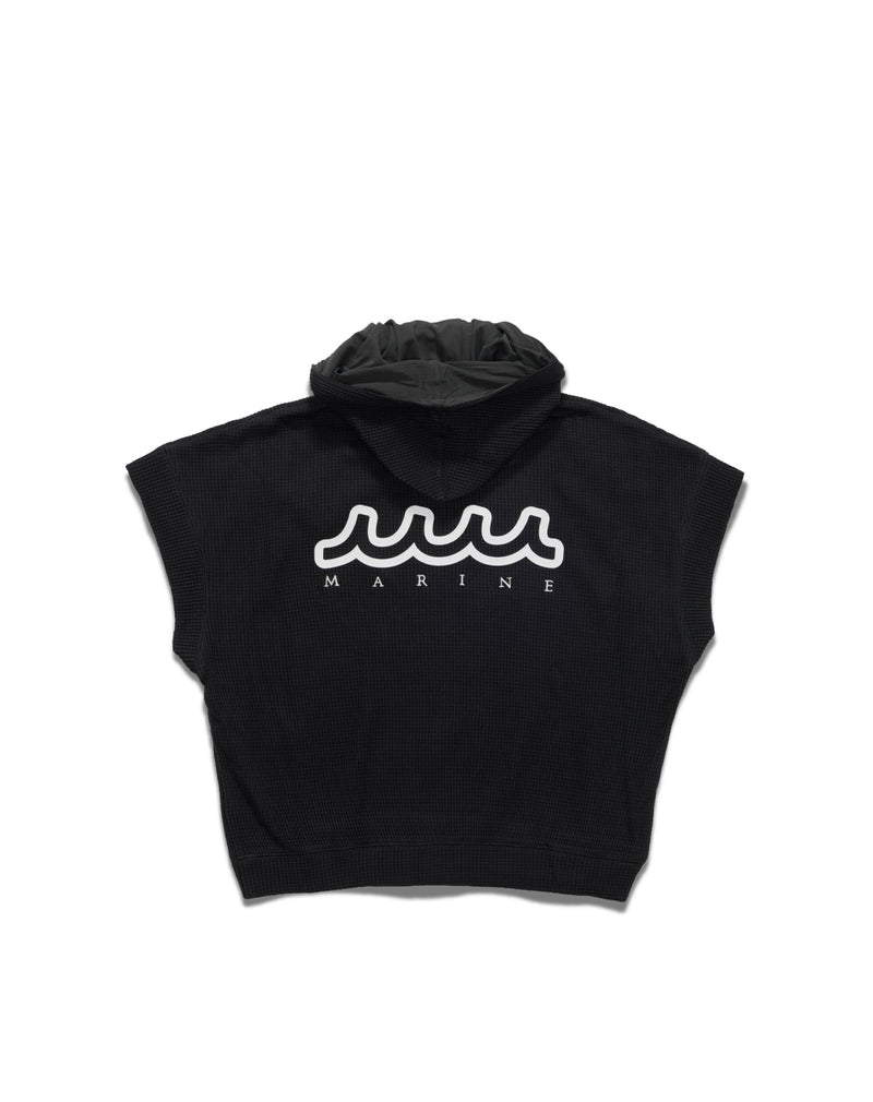 【mobi】パーカー ワッフルジャージ プルパーカー [全2色] – muta Online Store