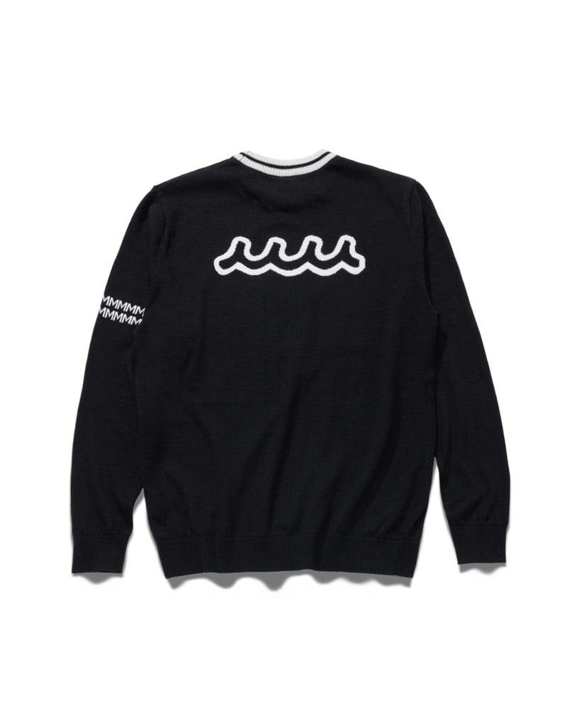 MUTAMARINE ブラック セーター MMF クルーネックセーター (MARLIN) – muta Online Store