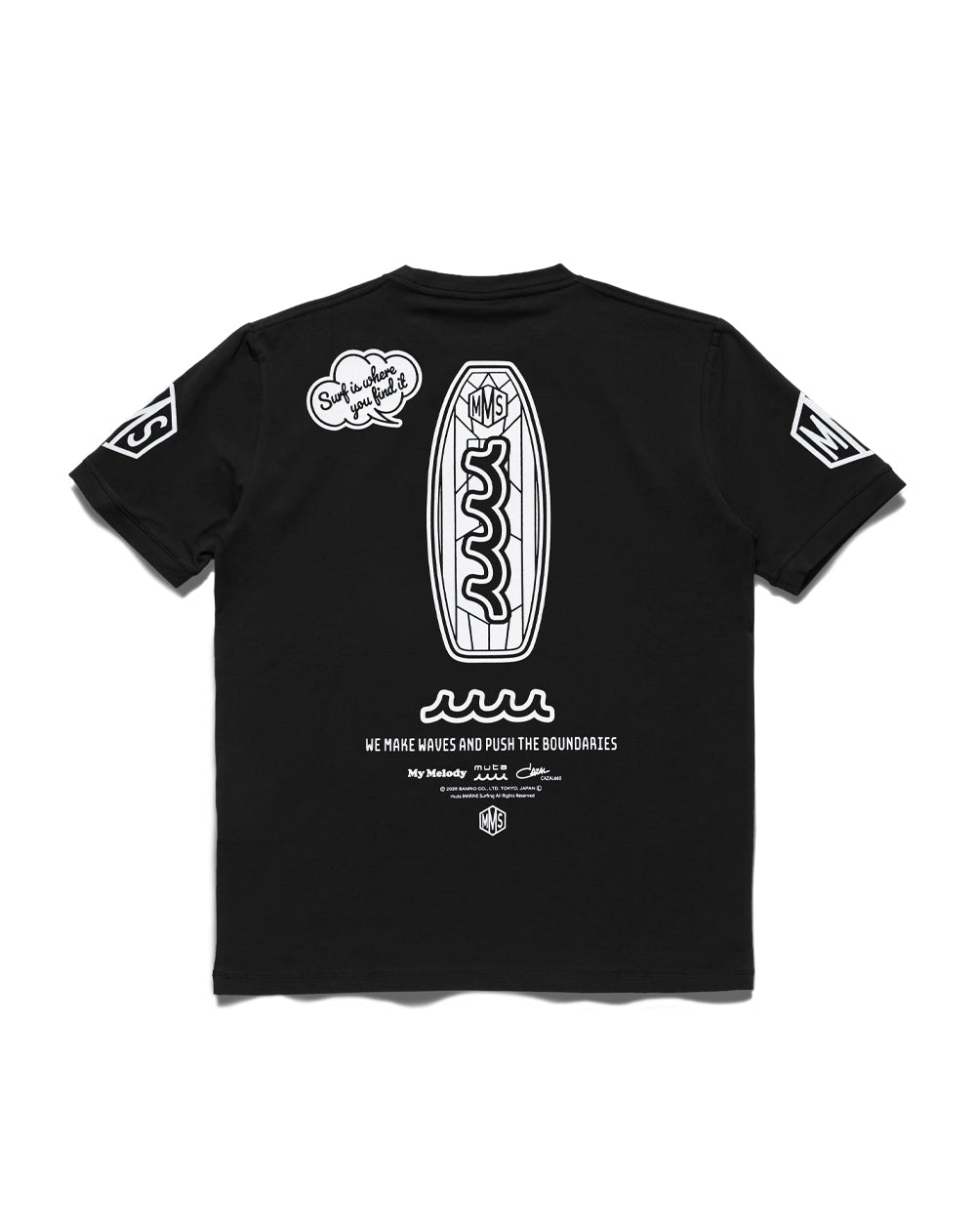 My Melody × muta MARINE SURFING ストレッチTシャツ [全3色] – muta