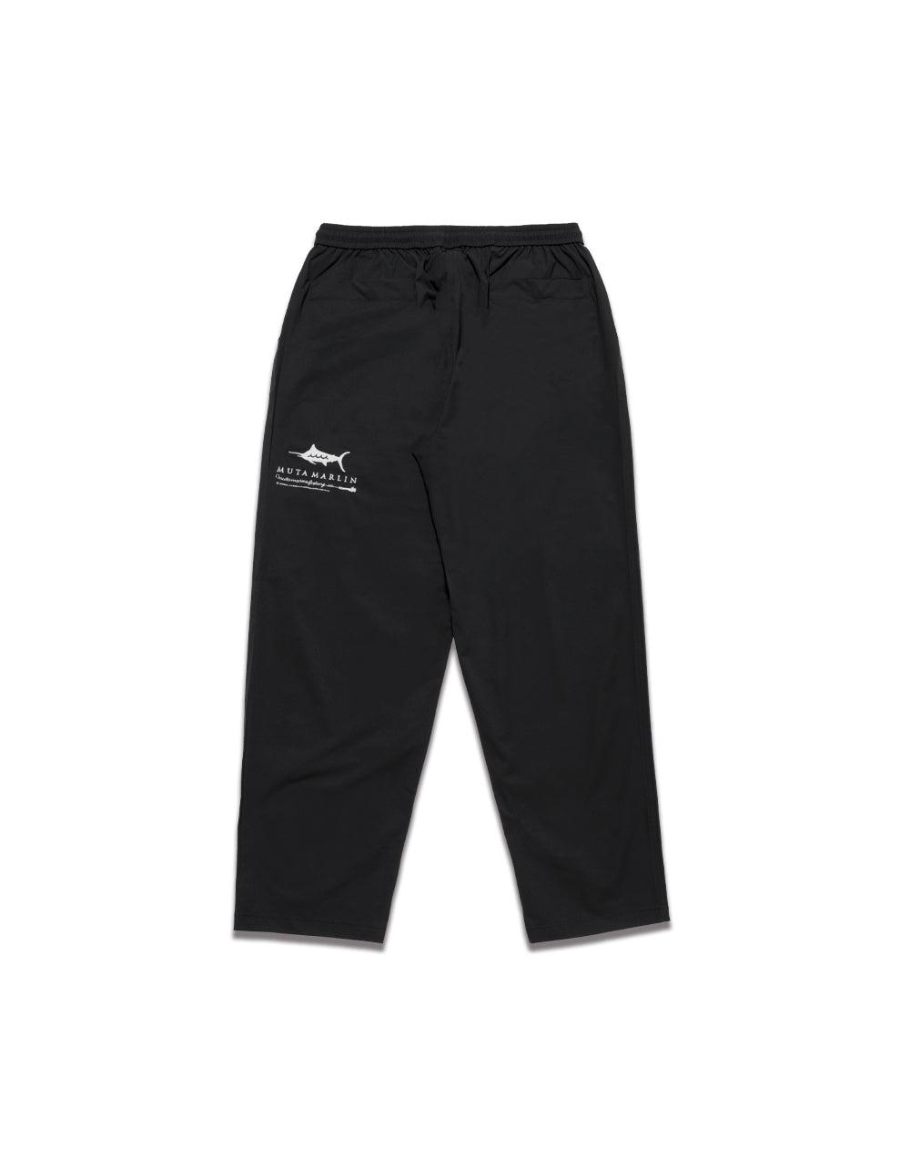 muta ブラックパンツ　サイズ8 撥水ストレッチ ワイドイージーパンツ (MMF) [全2色] – muta Online Store