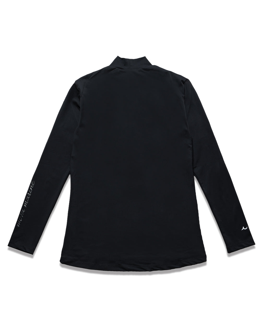 WEB限定］モックネック ロングスリーブTシャツ (WOMAN) [全2色] – muta