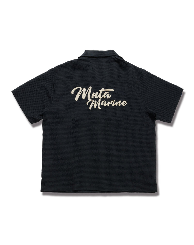 シアサッカー オープンカラーシャツ [全2色] – muta Online Store