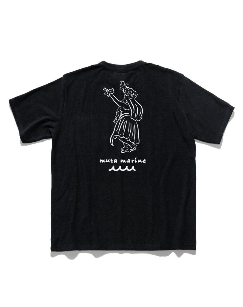 新品 ムータマリン ハワイフェス限定 ワンポイント ポケット パイルTシャツ HAWAII FES / WEB］フラガール パイルポケットTシャツ [全4色] – muta