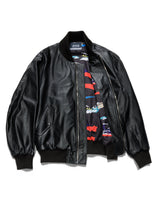 ［EVENT / WEB 限定］LEATHER BOMBER JACKET