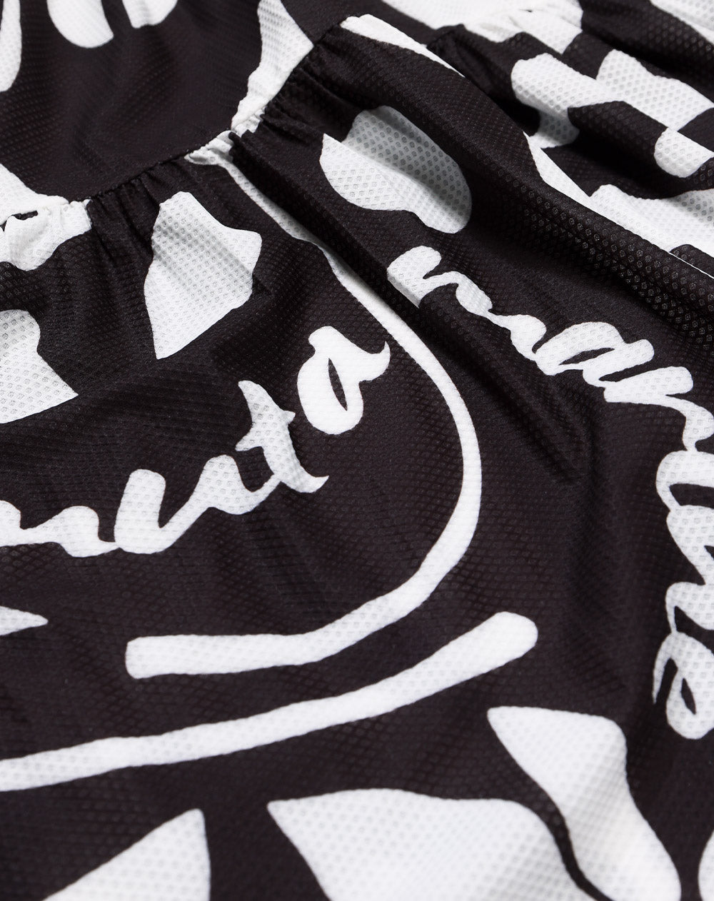 ストレッチメッシュ ティアードワンピース (フローラル) [全2色