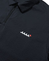 COOLMAXサッカー ハーフジップポロシャツ [全3色]