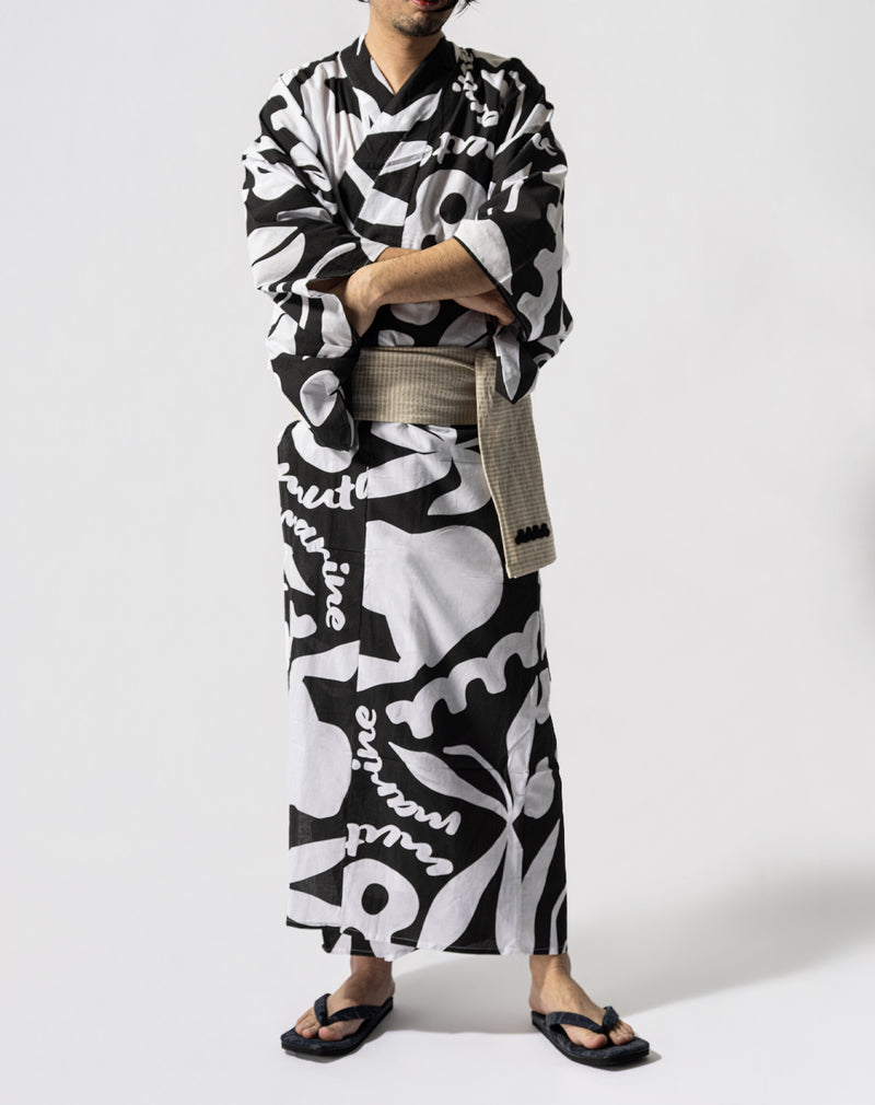 浴衣 FLORAL YUKATA 浴衣 (大判柄) – muta Online Store