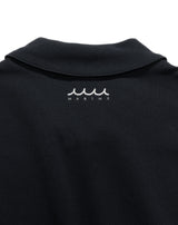 ポップコーンニット ヘムリブポロシャツ [全4色]