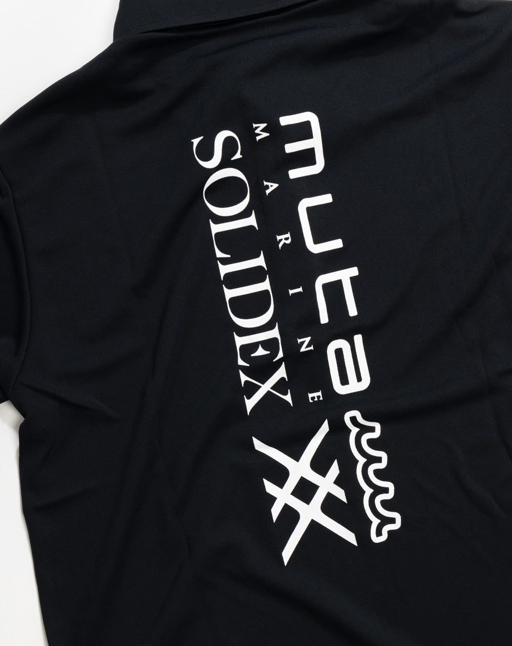 EVENT / WEB限定］SOLIDEX × muta MARINE ボタンダウンポロシャツ