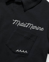 ポップコーンニット ヘムリブポロシャツ [全4色]