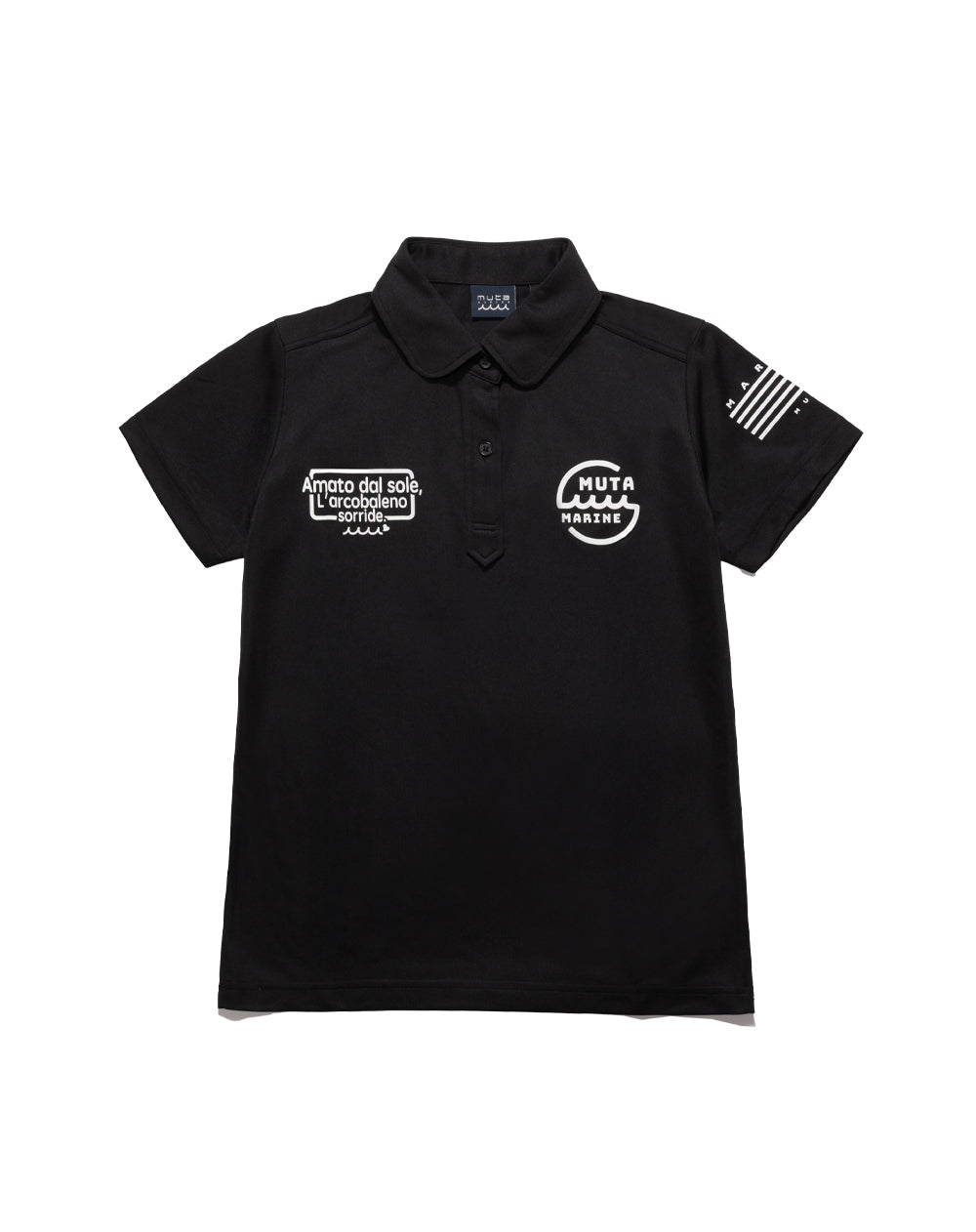 muta marine ネイビー ポロシャツ ハーフジップ ポロシャツ [全3色] – muta Online Store