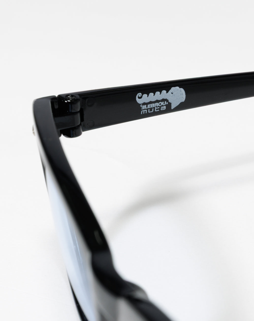 WEB限定］ELEBROU × muta MARINE GROSS BLACK × LIGHT BLUE LENS