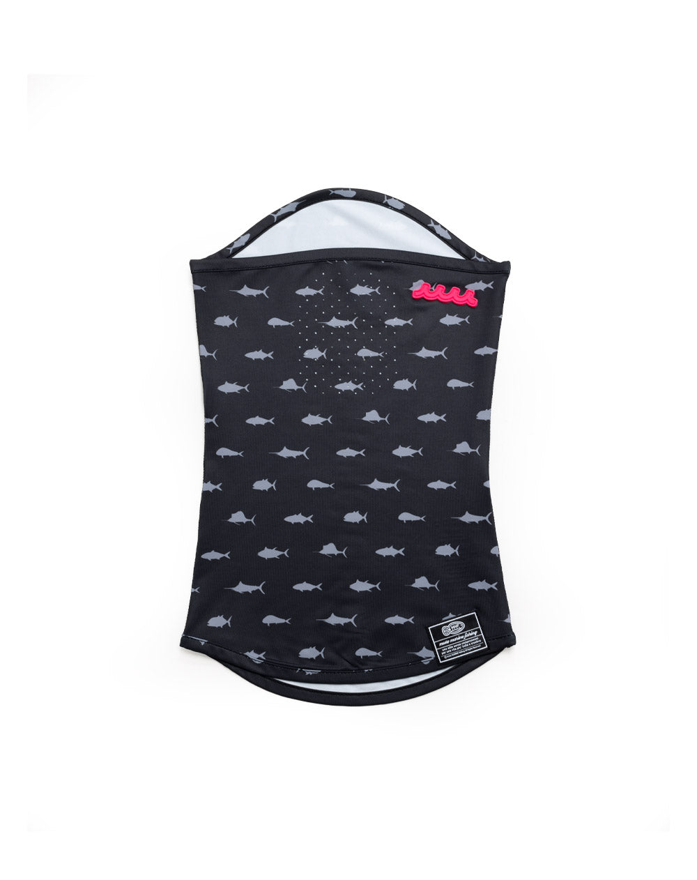 バスマニア　UV rush face&neck guard フェイスガード　黒 UV rush face&neck guard（フェイスガード）［LIMITED