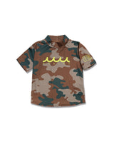 KIDS ラッシュTシャツ (ダイアゴナルカモ) [全3色]