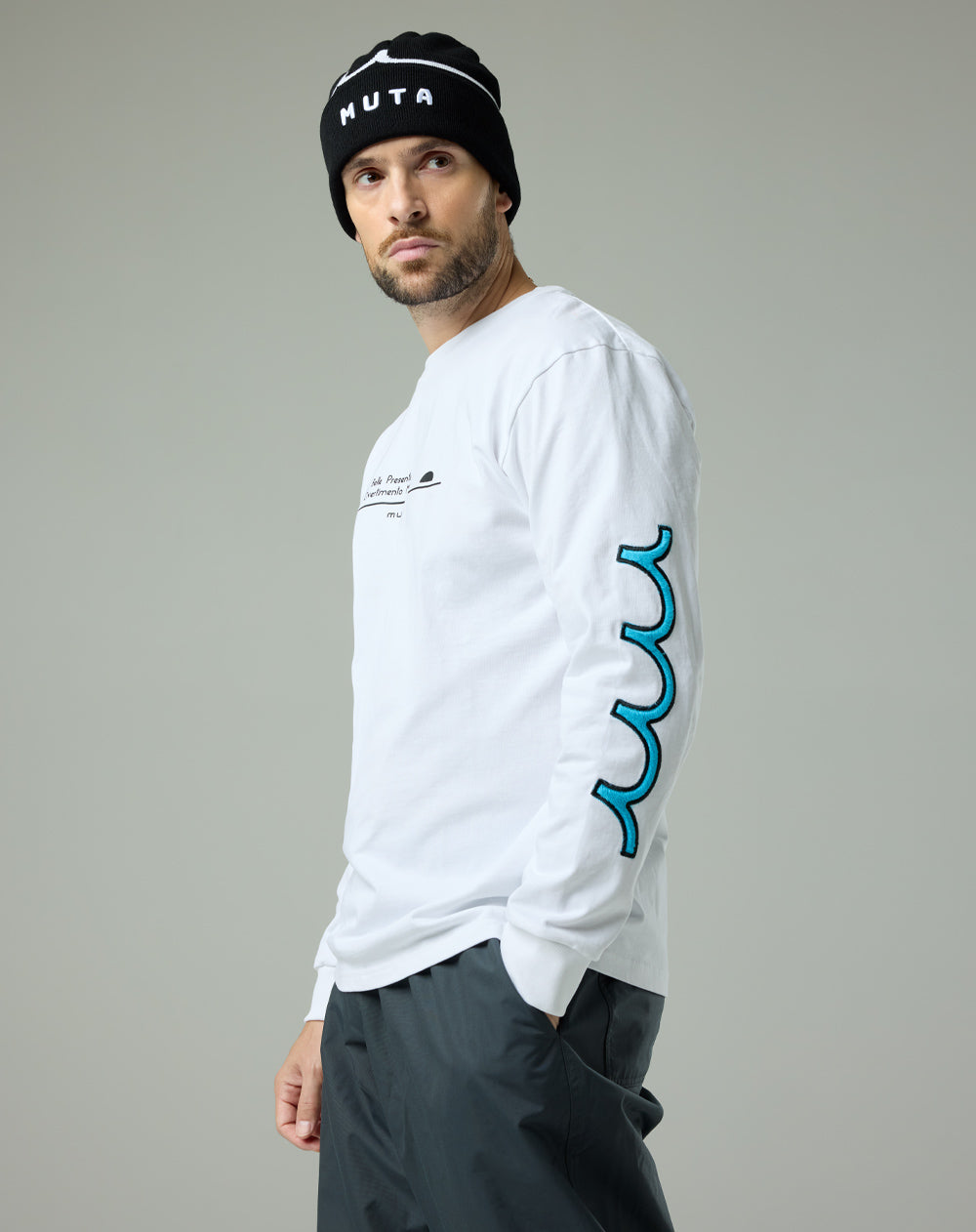 新品未使用MUTA ホワイト プリント柄 ジャケット　XLサイズ　タグ付き muta（ムータ）オフィシャルサイト – muta Online Store