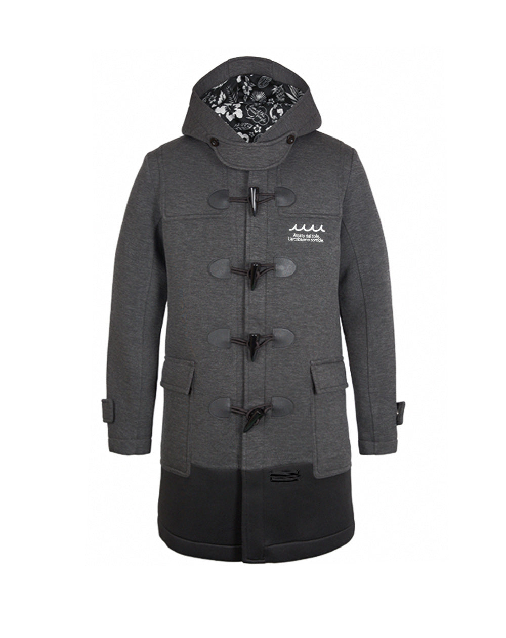 muta ムータ　ダッフルコート(グレー)Ｌサイズ WEB / BOATSHOW 先行販売］ボンディングダッフルコート [全4色] – muta