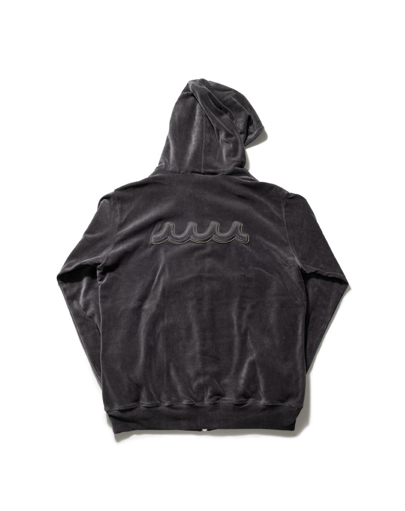 ［WEB限定］ACANTHUS × Safari × muta MARINE ベロアジップパーカー