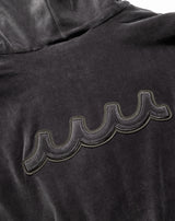 ［WEB限定］ACANTHUS × Safari × muta MARINE ベロアジップパーカー