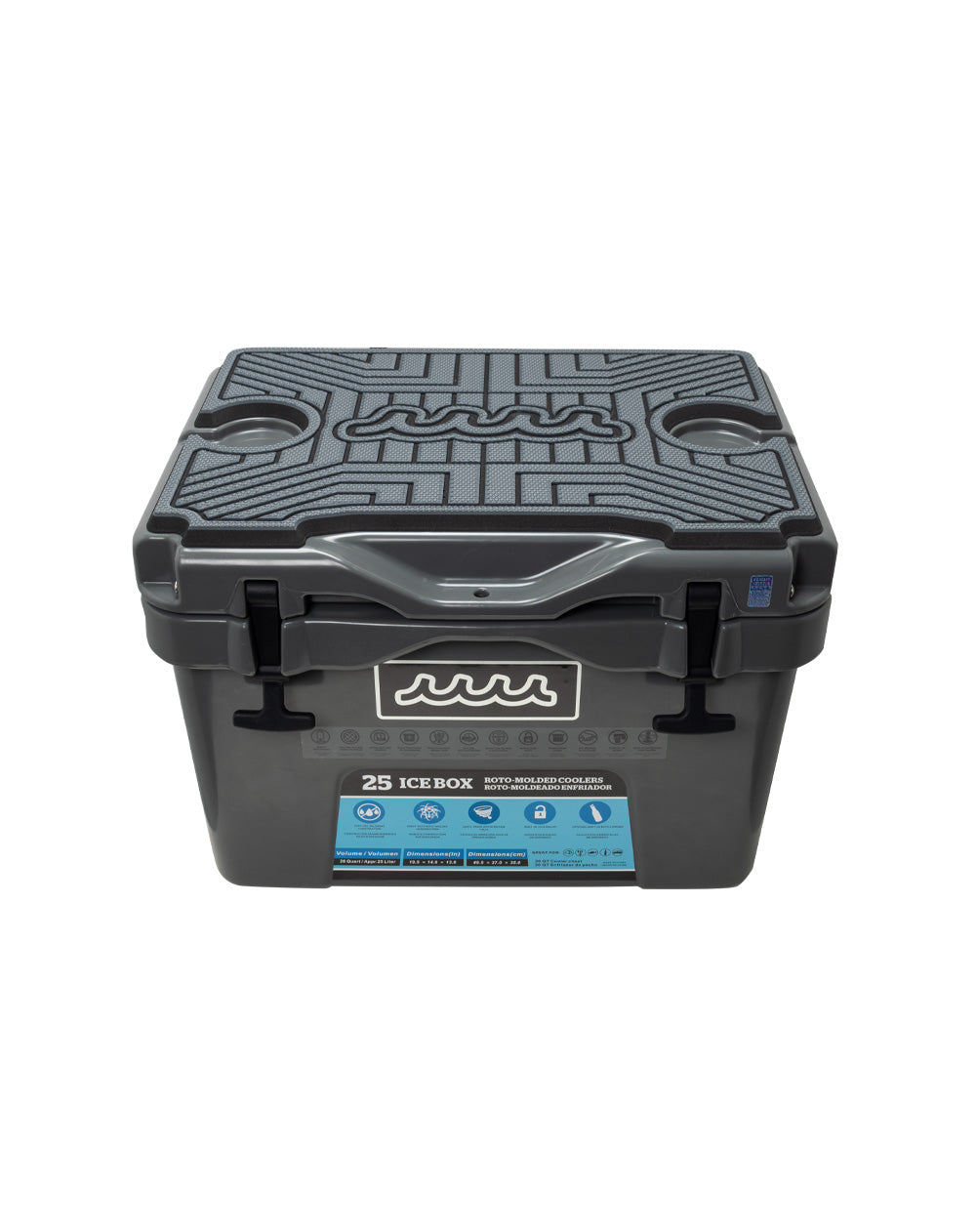 WEB限定］SeaDek®︎ × muta MARINE HARD COOLER ver.2 25L [全3