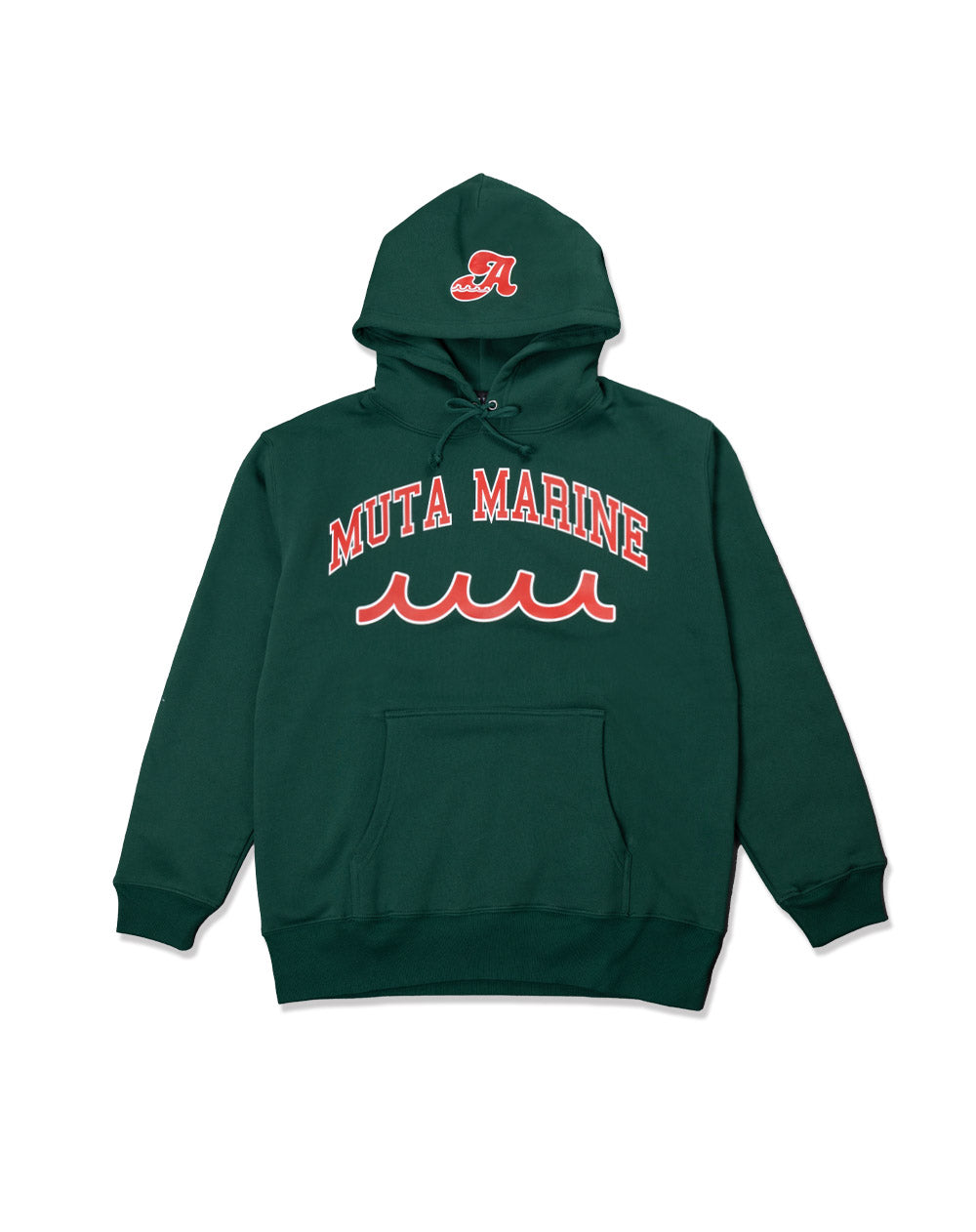 ACANTHUS x muta MARINE College Logo Hooded Sweatshirt [全5色 