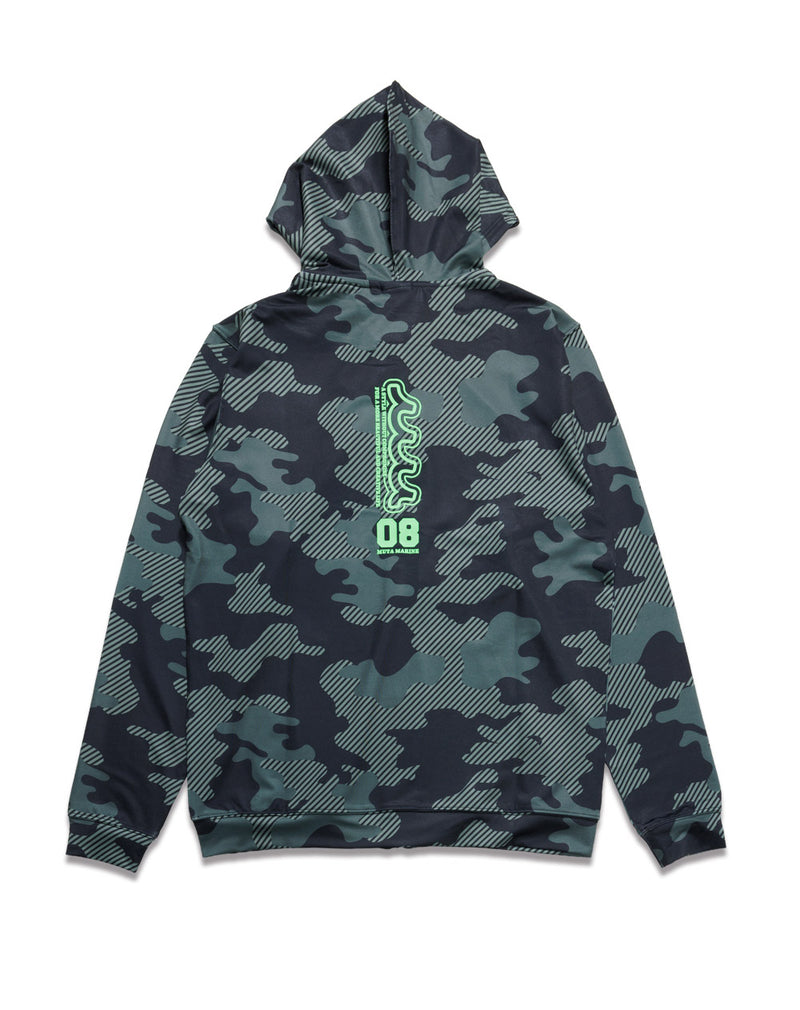 muta ダークグレー ヒョウ柄 フルジップラッシュパーカー ラッシュパーカー (LEOPARD) – muta Online Store