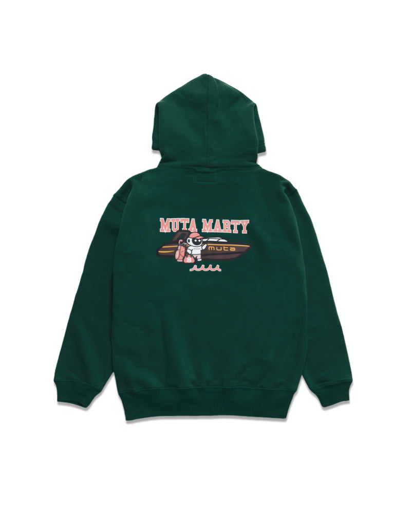 美品★MUTA MARINE＆ACANTHUS コラボパーカー muta MARINE × ACANTHUS マルチロゴ パーカー | ACANTHUS ONLINE STORE