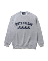 ［店舗限定：muta Salone］カレッジロゴ クルーネックスウェット [全2色]