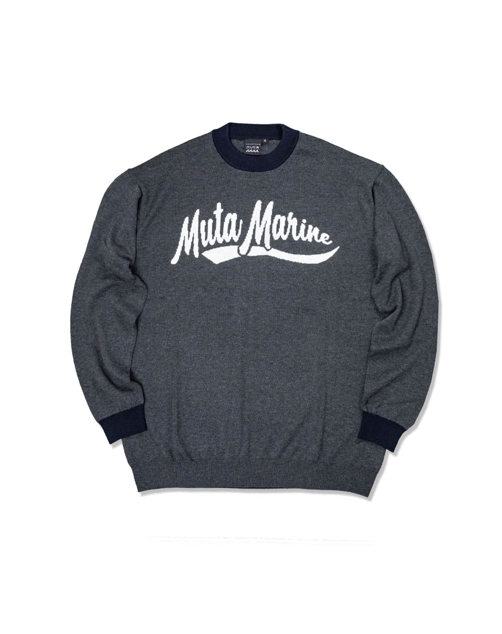 Muta MARINE ブルゾン&ボンディングスカートセット ロゴ ACANTHUS x muta MARINE College Logo Hooded Sweatshirt [全5色
