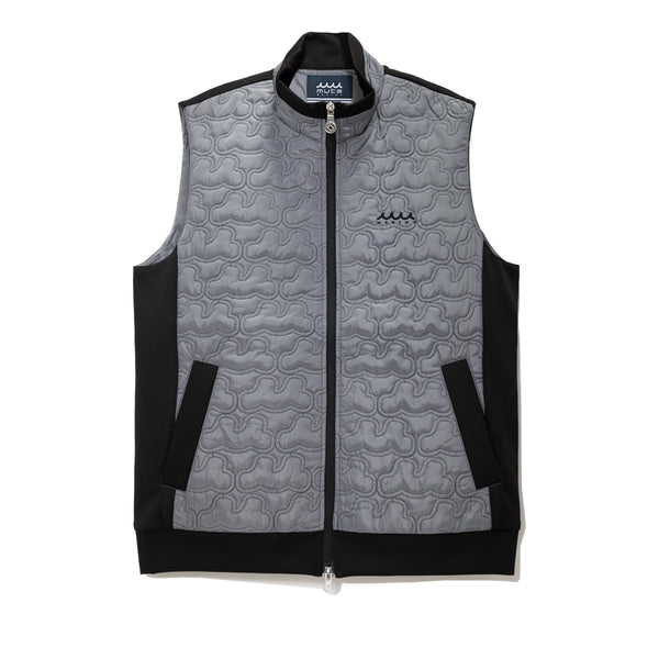 muta marine メンズベスト サイズ6 ブラック Muta Marine ゴルフ メンズ ベスト