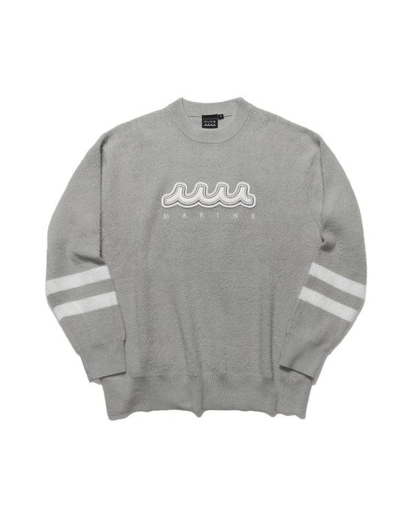ACANTHUS × muta MARINE Fur Knit Crewneck [全2色]