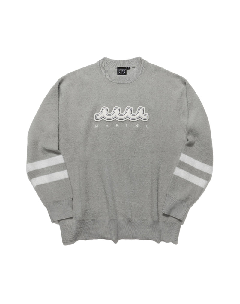 ACANTHUS × muta MARINE Fur Knit Crewneck [全2色]