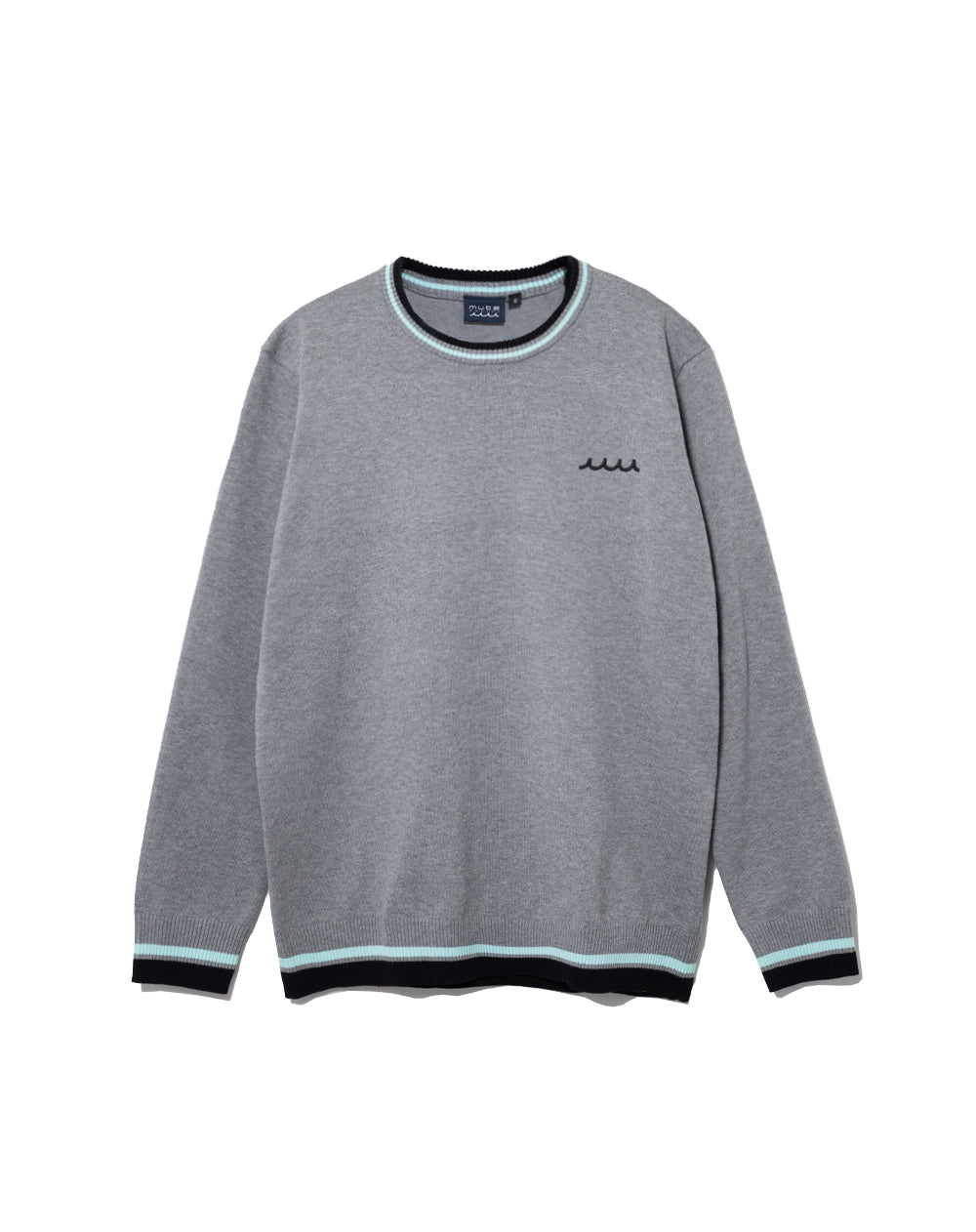 バイカラー クルーネックセーター [全3色] – muta Online Store