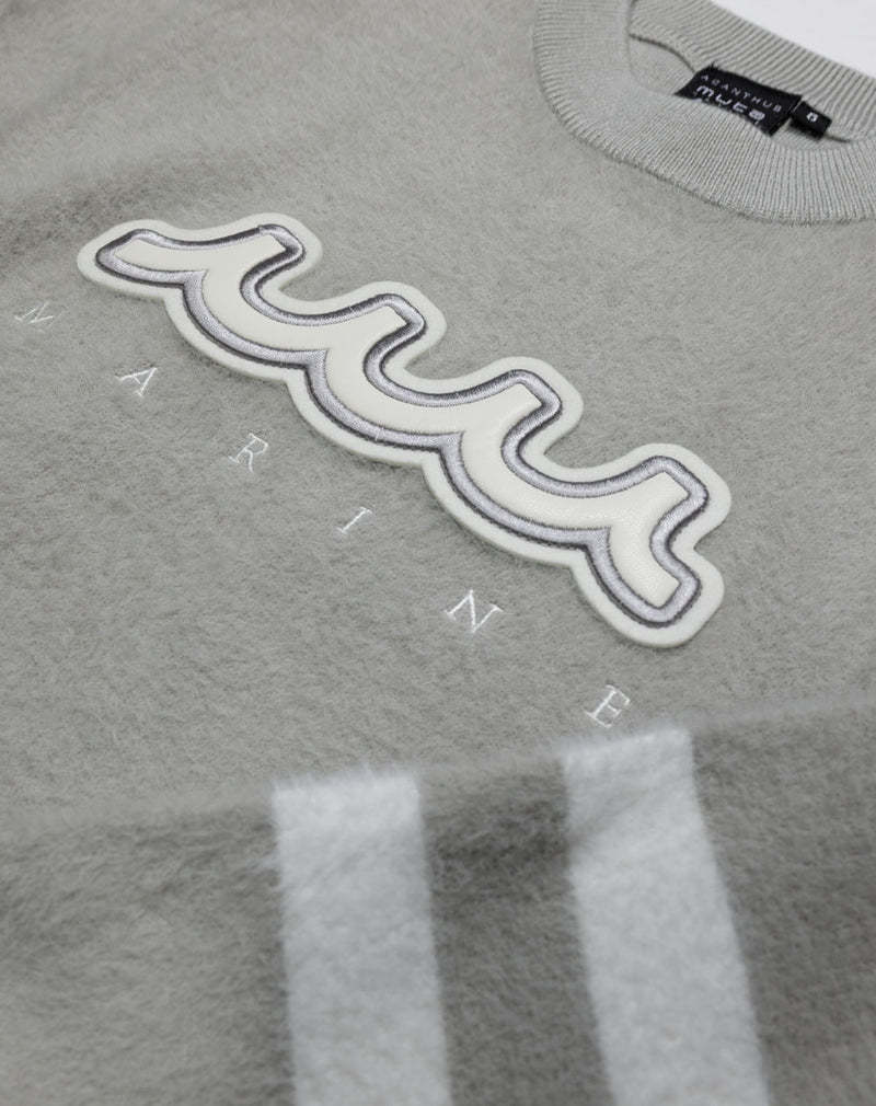 ACANTHUS × muta MARINE Fur Knit Crewneck [全2色]