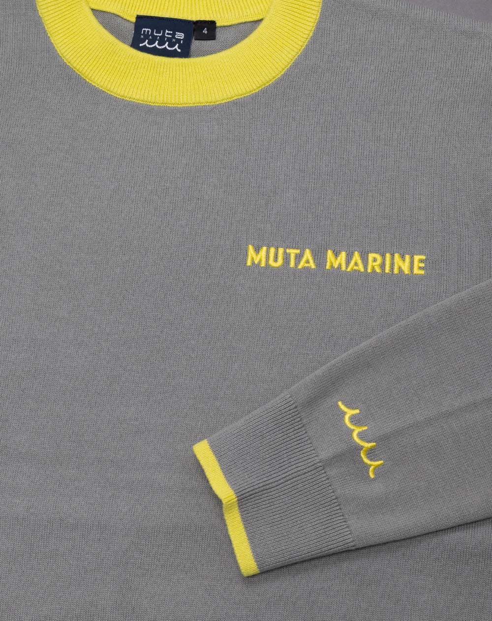 バイカラー クルーネックセーター [全5色] – muta Online Store