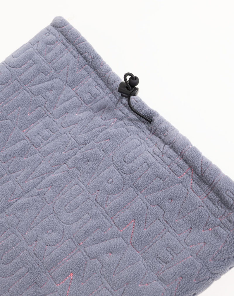 ロゴキルト フリースネックウォーマー [全3色]