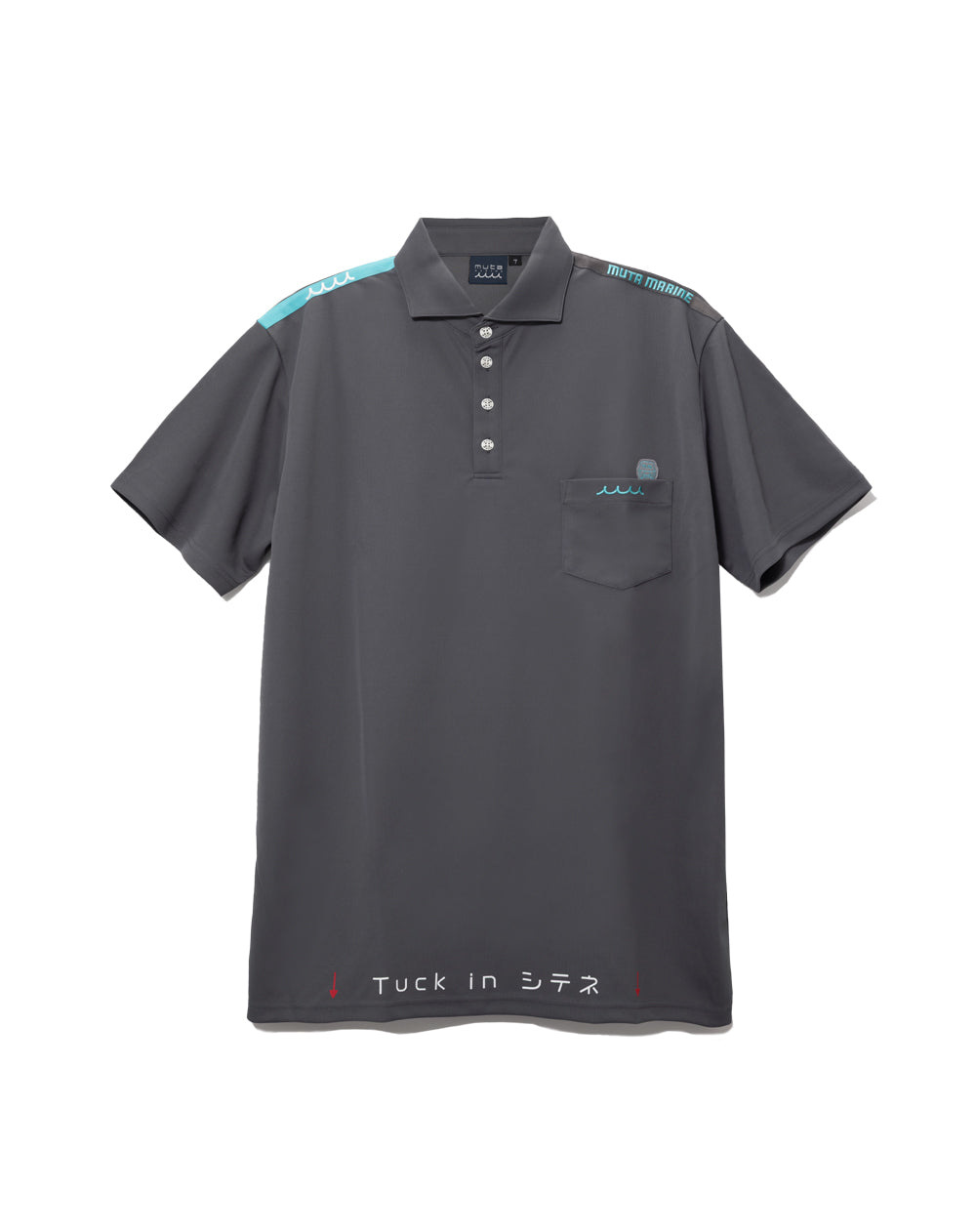 【新品タグ付】muta MARINE Tuck in シテネ ポロシャツ 6 L Tuck in シテネ ポロシャツ [全7色] – muta Online Store