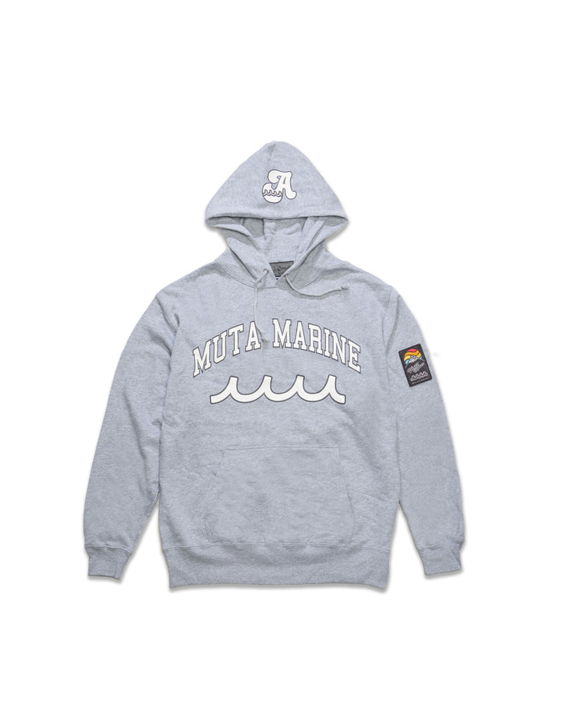 WEB限定］ACANTHUS x muta MARINE College Logo Hooded Sweatshirt [全