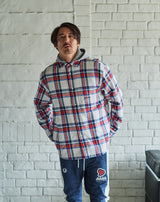 ACANTHUS × muta MARINE Hooded Flannel Shirts [全2色]