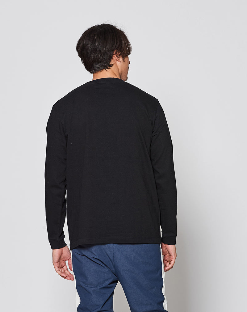 ACANTHUS × muta MARINE Anchor Logo L/S Tee [全3色]