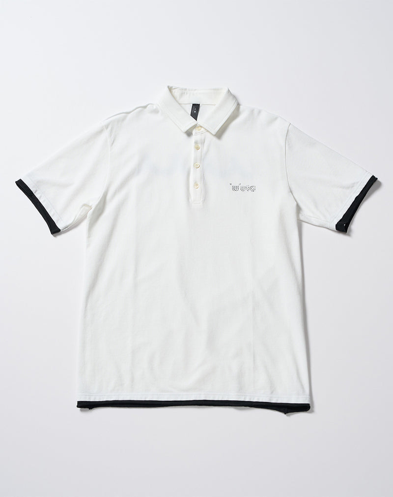 wjk × muta cut-off polo S/S [全2色] – muta Online Store